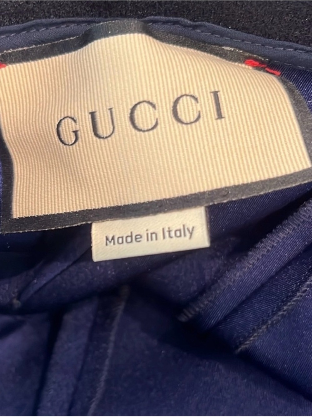 Gucci Blue Stirrup Pants/Slacks Size 6